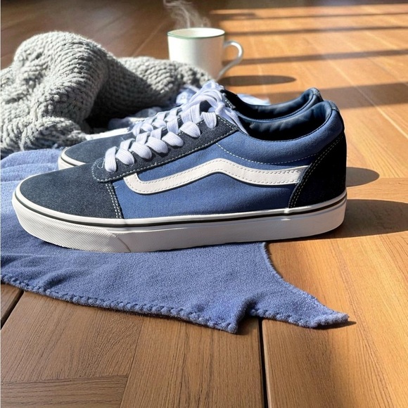 Vans Mens Old Skool Off The Wall Suede Tips & Canvas Size 11 Sneakers - Picture 5 of 14